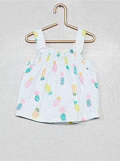 Conjunto top de alças + calção - Kiabi