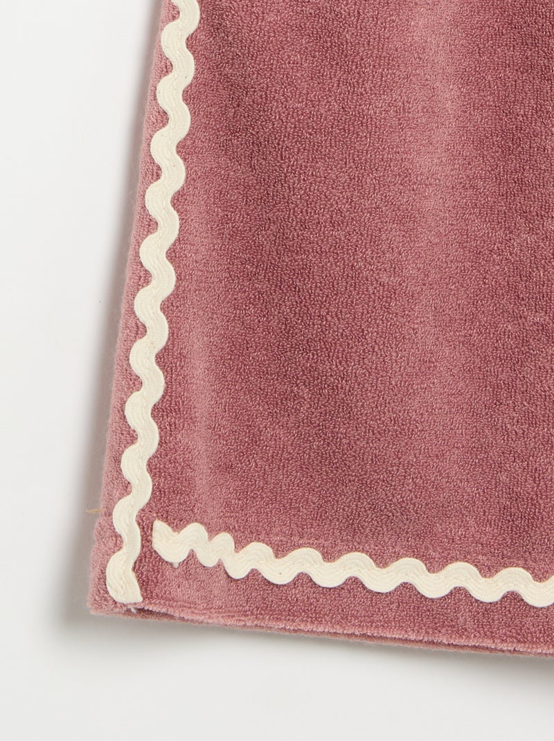 Conjunto top sem mangas + calções de felpo - 2 peças Rosa - Kiabi