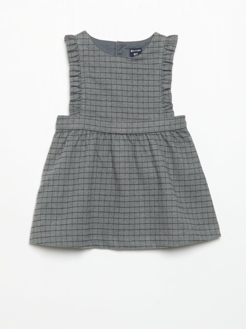 Conjunto vestido sem mangas + collants - Kiabi