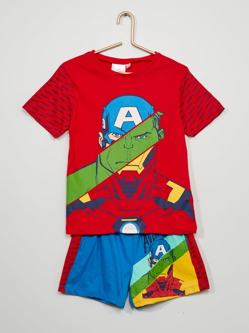 Conjunto 'Vingadores' em jersey  - 2 peças - Kiabi