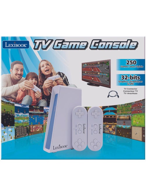 Consola de jogos motion tv plug n play com 250 jogos - Kiabi