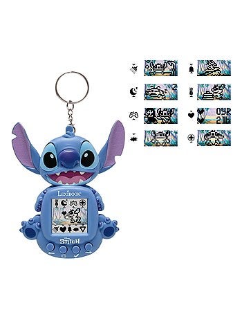 Consola disney stitch my beste® com ecrã lcd que inclui 3 jogos do universo disney stitch