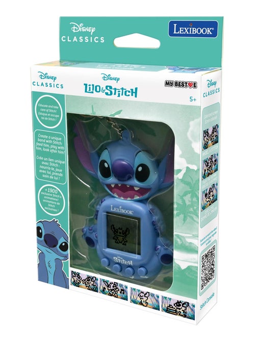 Consola disney stitch my beste® com ecrã lcd que inclui 3 jogos do universo disney stitch - Kiabi Consola disney stitch my beste® com ecrã lcd que inclui 3 jogos do universo disney stitch - Kiabi