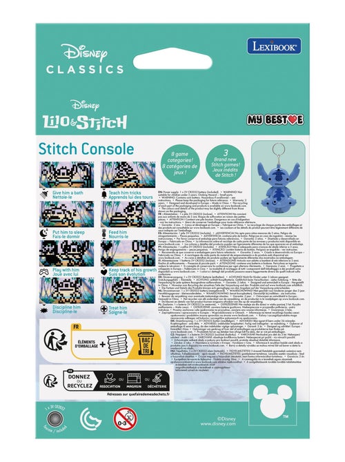Consola disney stitch my beste® com ecrã lcd que inclui 3 jogos do universo disney stitch - Kiabi Consola disney stitch my beste® com ecrã lcd que inclui 3 jogos do universo disney stitch - Kiabi