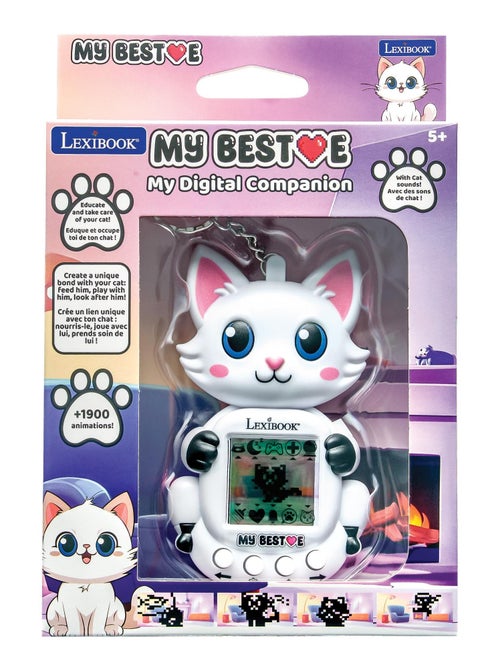 Consola my beste® gigapets® 2 cats com ecrã lcd e fecho para portachaves - Kiabi