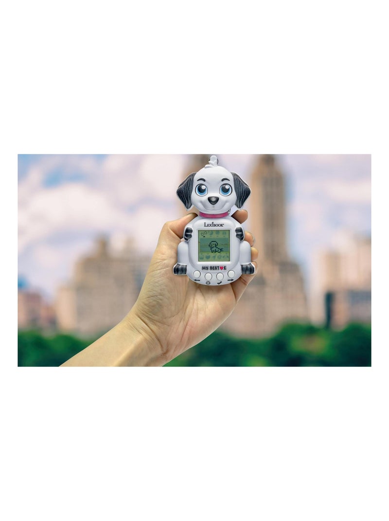 Consola my beste® gigapets® puppy com ecrã lcd e fecho para portachaves Branco - Kiabi