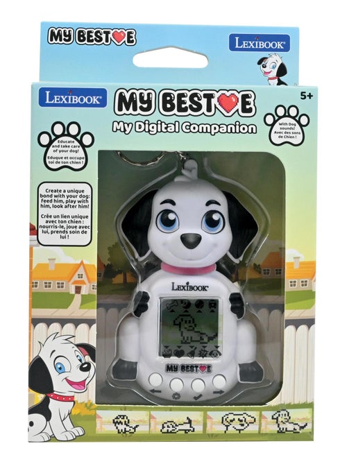 Consola my beste® gigapets® puppy com ecrã lcd e fecho para portachaves - Kiabi