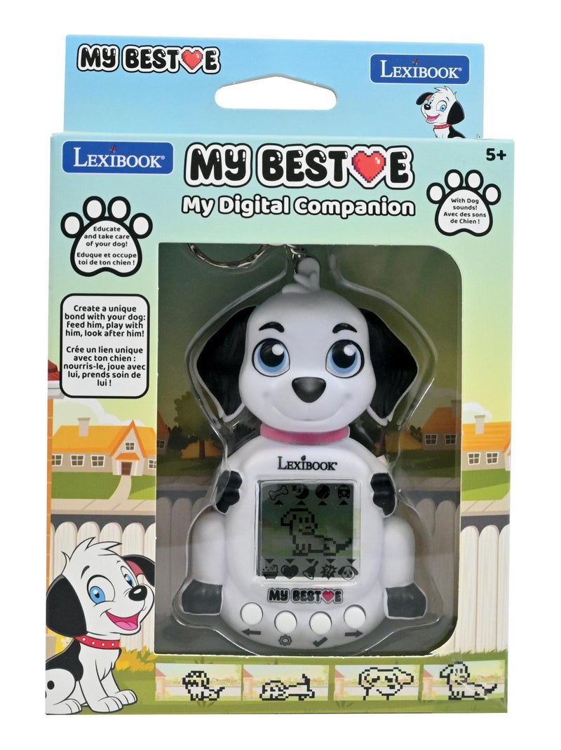 Consola my beste® gigapets® puppy com ecrã lcd e fecho para portachaves Branco - Kiabi