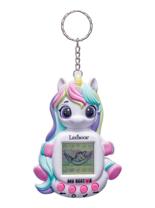 Consola my beste® gigapets® unicorn com ecrã lcd e fecho para portachaves - Kiabi
