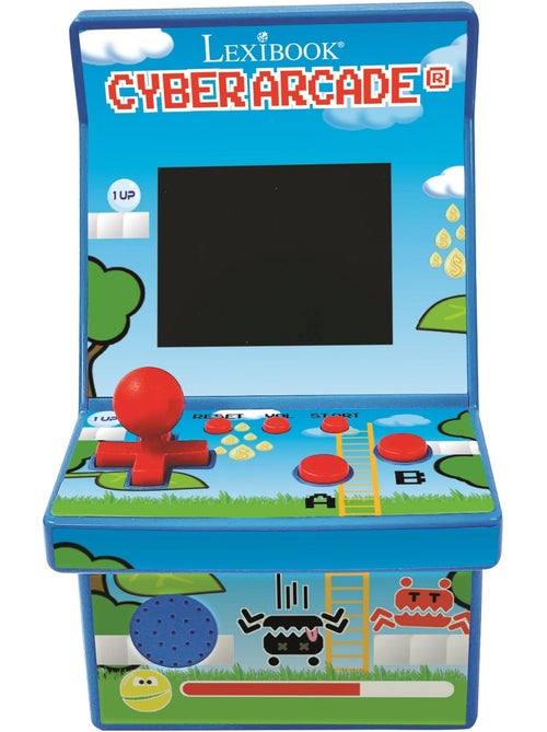 Consola portátil cyber arcade® com lcd a cores de 2,8'' e 200 jogos num design retro - Kiabi