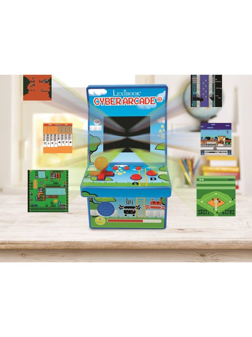 Consola portátil cyber arcade® com lcd a cores de 2,8'' e 200 jogos num design retro - Kiabi