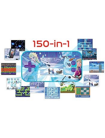 Consola portátil cyber arcade® pocket frozen écran 2.5'' 150 jogos, dos quais 10 la reine des neiges