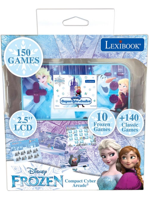 Consola portátil cyber arcade® pocket frozen écran 2.5'' 150 jogos, dos quais 10 la reine des neiges - Kiabi