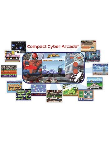 Consola portátil cyber arcade® pocket spiderman écran 2.5'' 150 jeux dont 10 spiderman