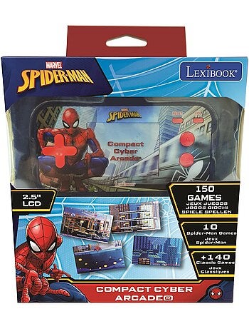 Consola portátil cyber arcade® pocket spiderman écran 2.5'' 150 jeux dont 10 spiderman