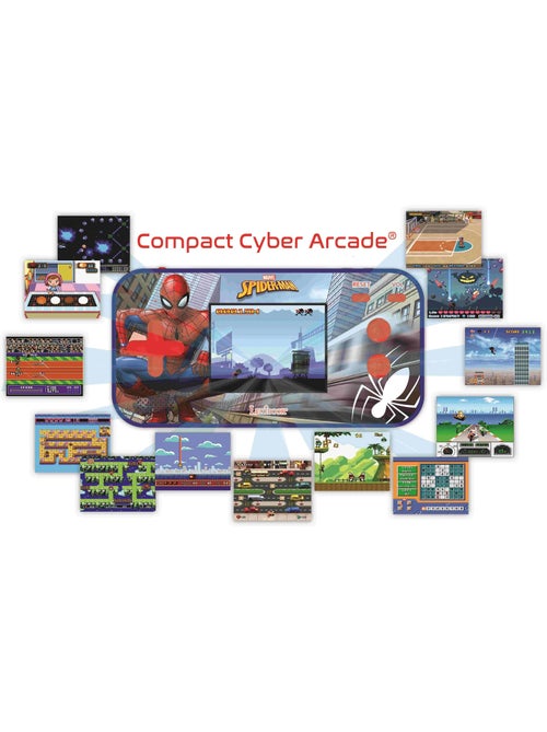 Consola portátil cyber arcade® pocket spiderman écran 2.5'' 150 jeux dont 10 spiderman - Kiabi