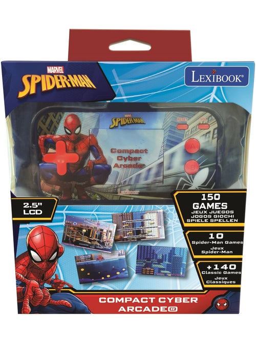 Consola portátil cyber arcade® pocket spiderman écran 2.5'' 150 jeux dont 10 spiderman - Kiabi