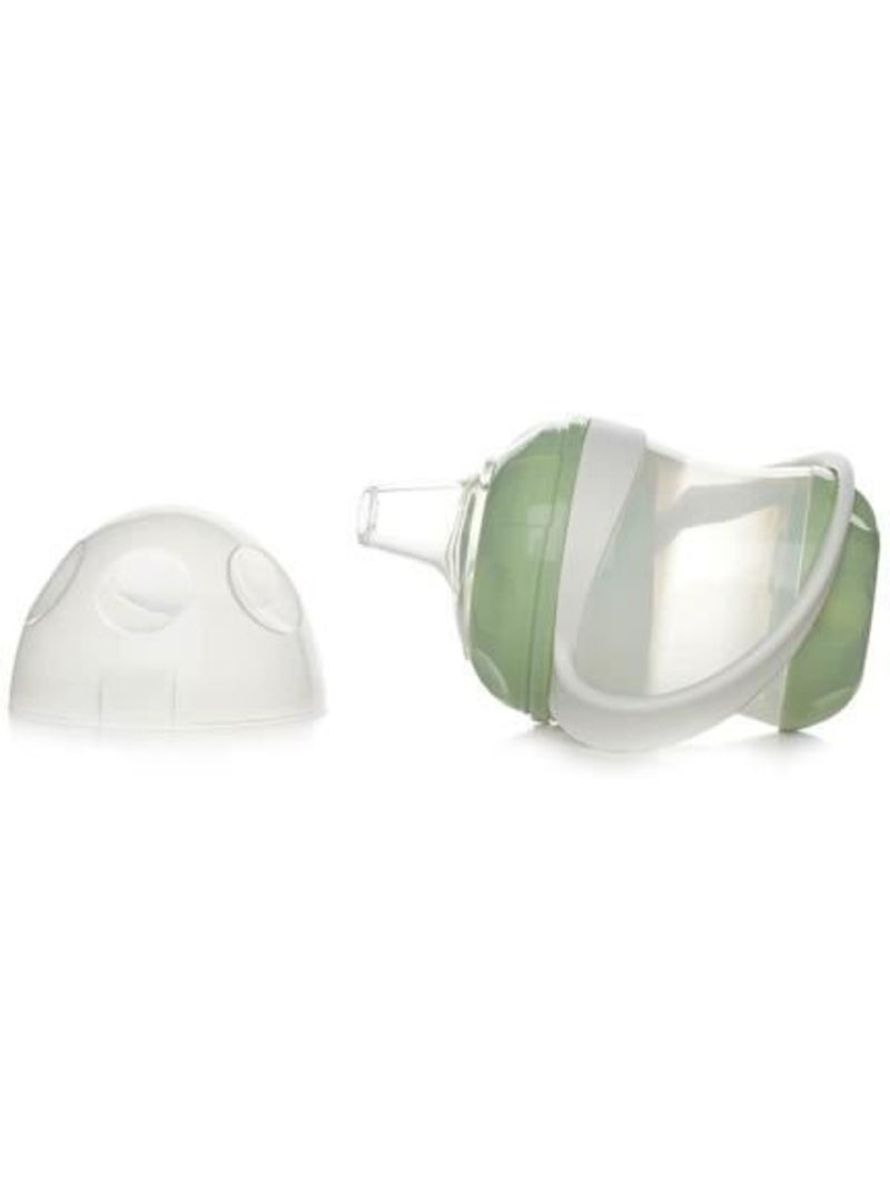 Copo anti-derramamento thermobaby com tampa e bico de silicone 180 ml Verde - Kiabi