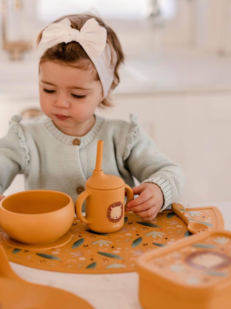 Copo infantil de silicone para bebé | sassi junior Laranja - Kiabi