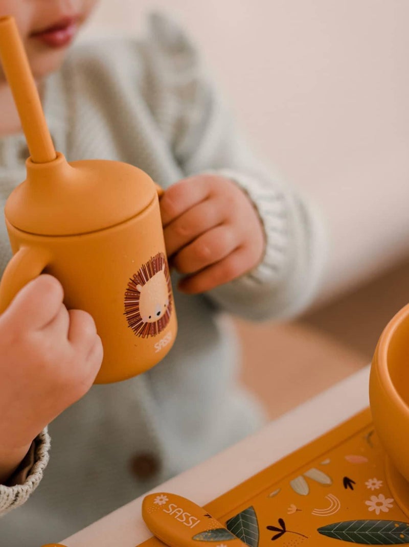 Copo infantil de silicone para bebé | sassi junior Laranja - Kiabi