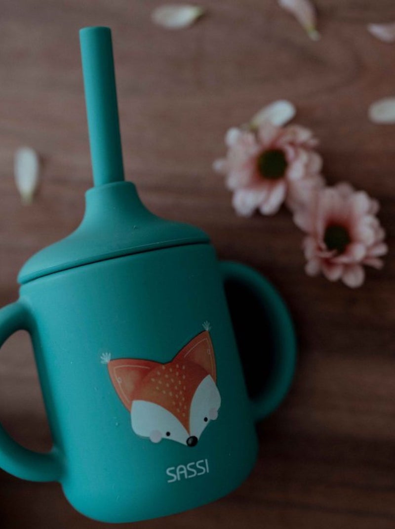 Copo infantil de silicone para bebé | sassi junior Verde floresta - Kiabi