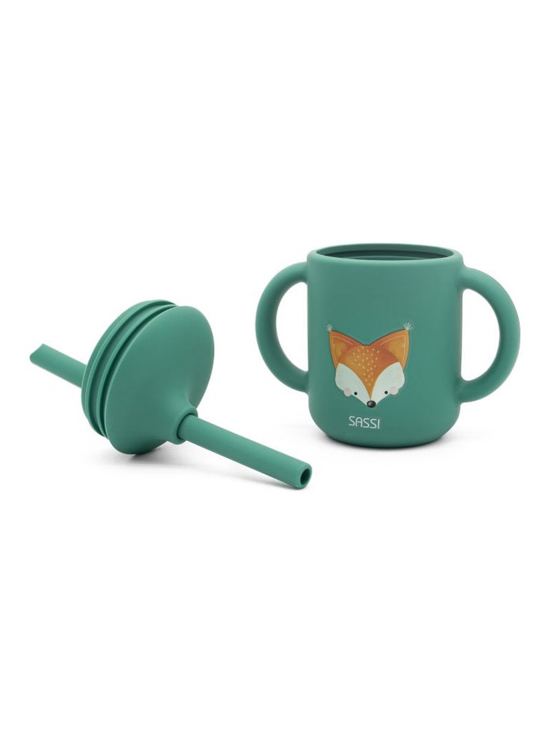 Copo infantil de silicone para bebé | sassi junior Verde floresta - Kiabi