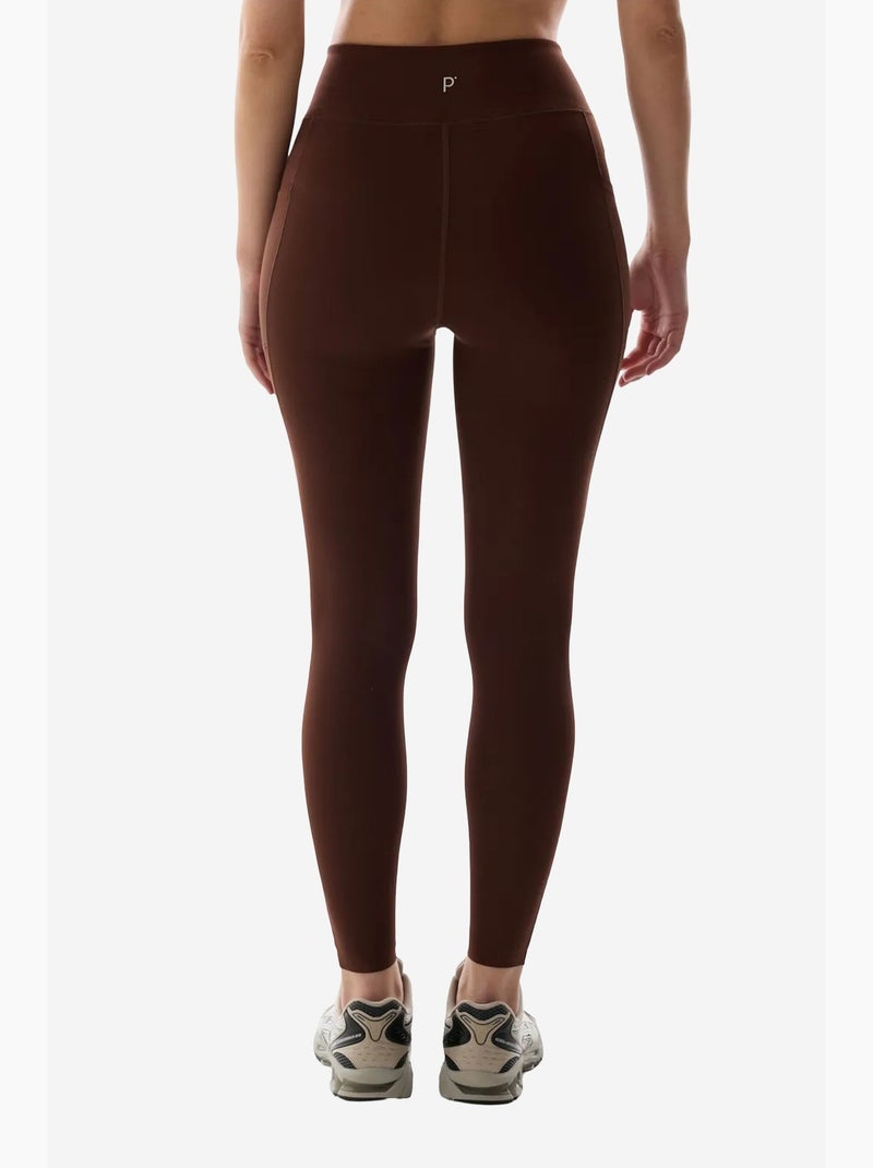 Core flow leggings penti Castanho-chocolate - Kiabi