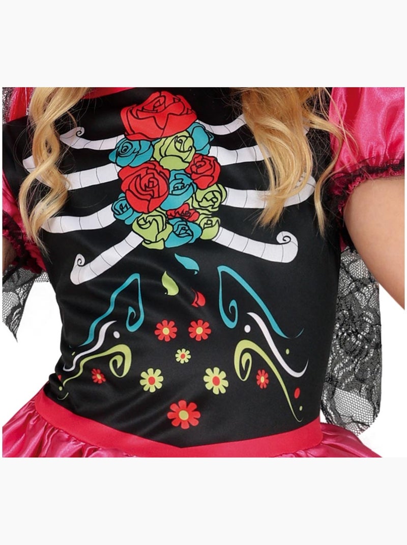Cores da fantasia de Catrina Multicolorido - Kiabi
