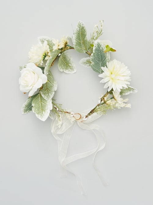 Coroa de flores - Kiabi