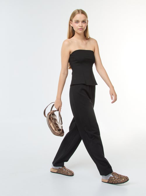 Corpete liso evasé - Kiabi