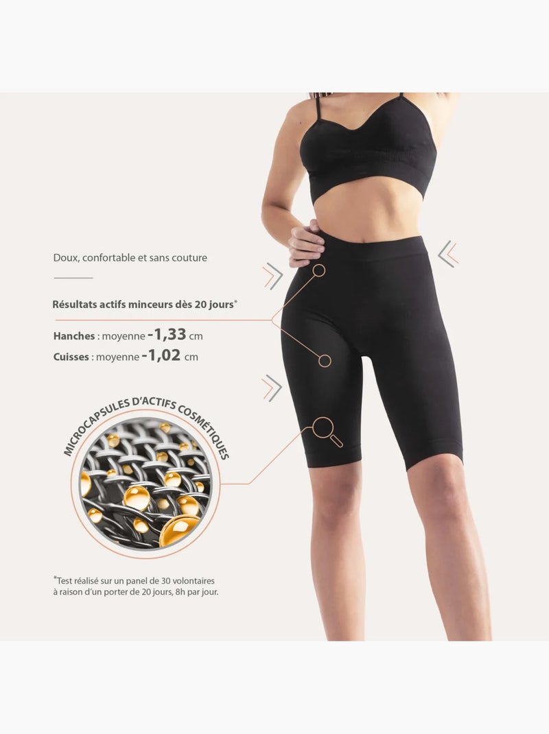 Corsaire conforto emagrecedor Preto - Kiabi