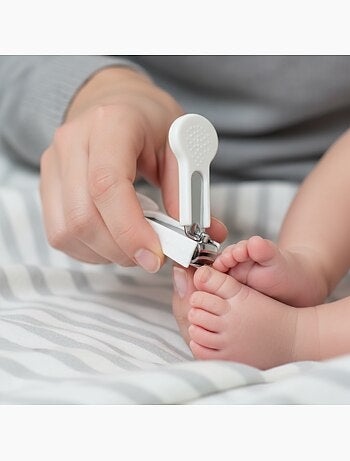 Corta-unhas bebé lâminas arredondadas aço