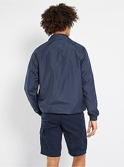 Corta-vento color-block impermeável - Kiabi