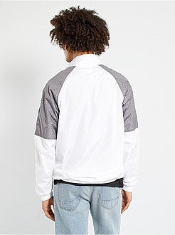 Corta-vento color-block impermeável - Kiabi