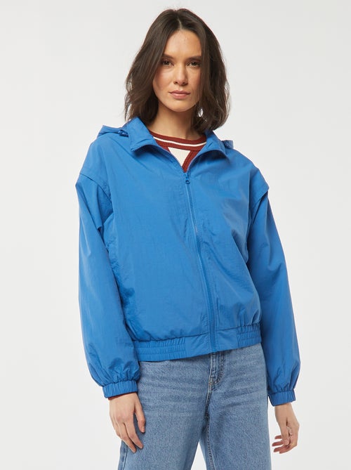 Corta-vento com capuz - Kiabi