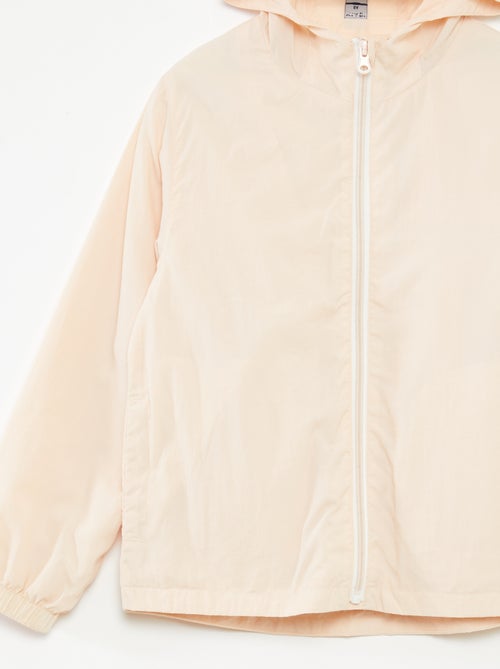 Corta-vento com capuz - Kiabi