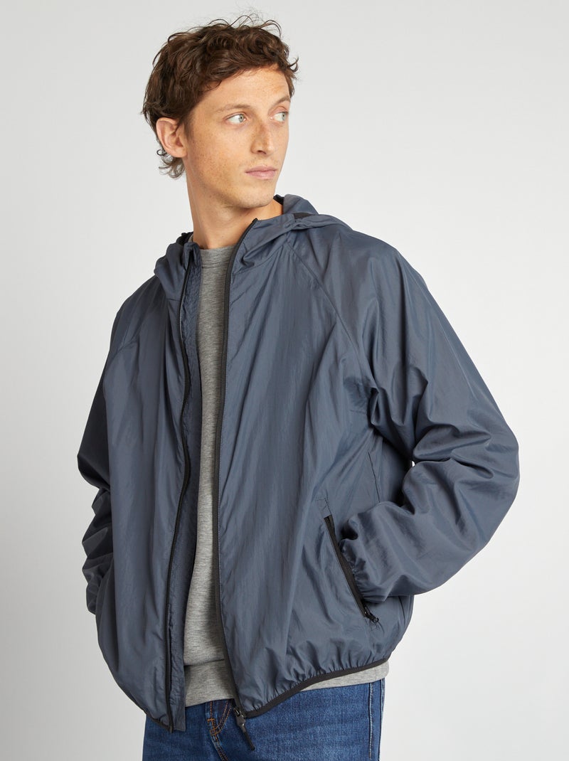 Corta-vento impermeável AZUL - Kiabi