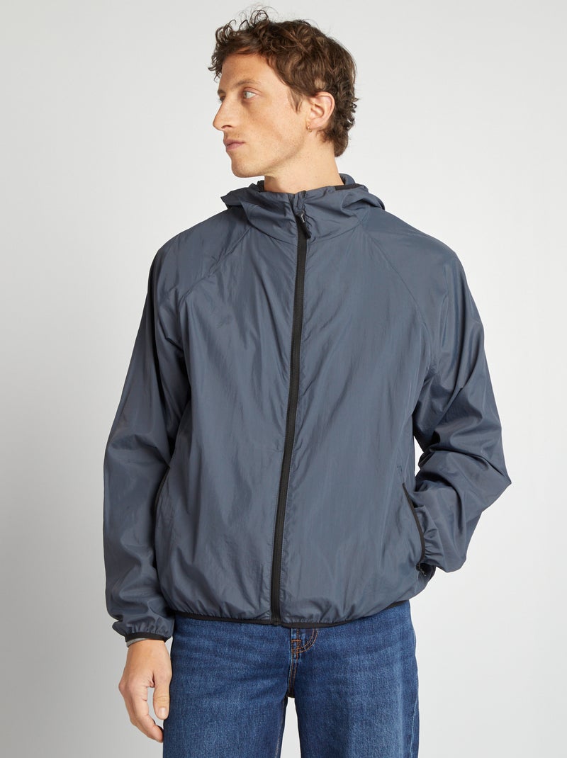 Corta-vento impermeável AZUL - Kiabi