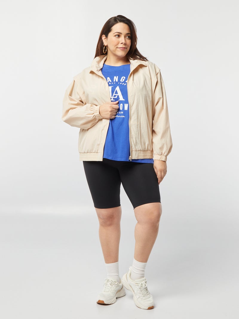 Corta-vento impermeável BEGE - Kiabi