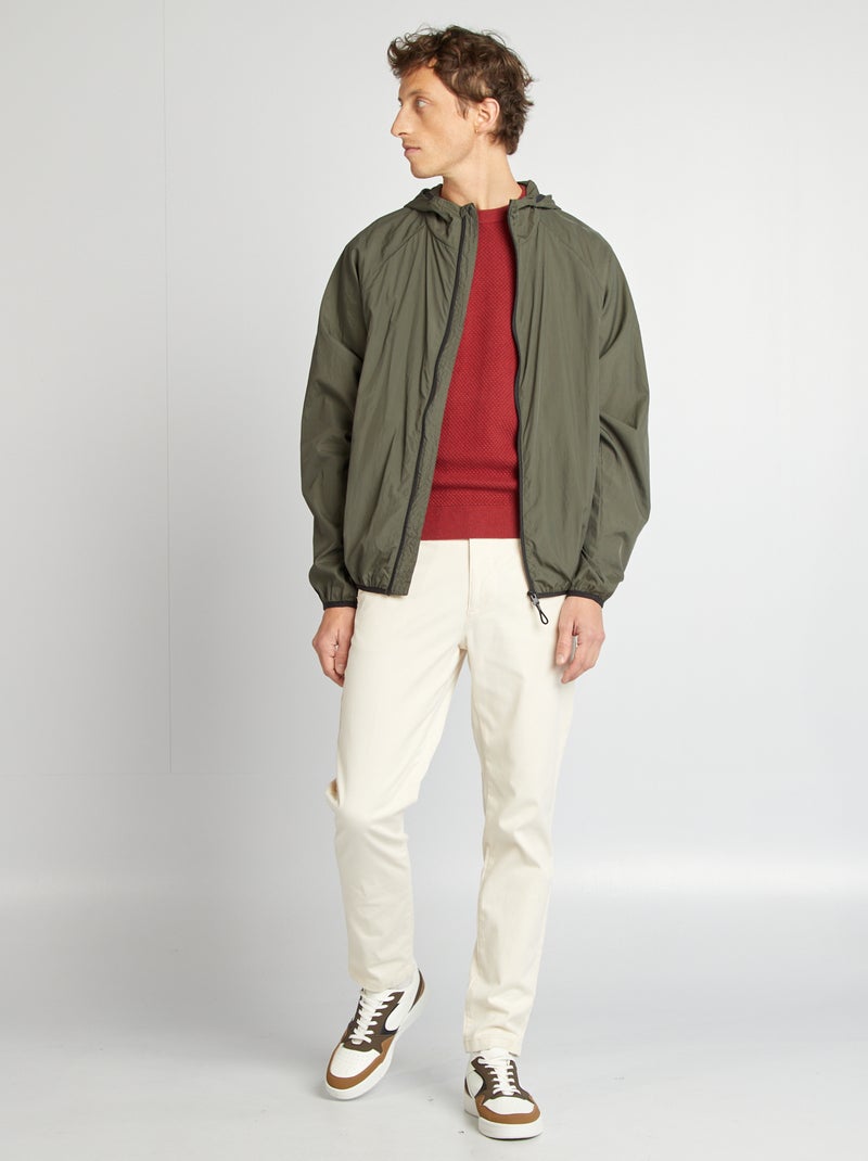 Corta-vento impermeável CAQUI - Kiabi