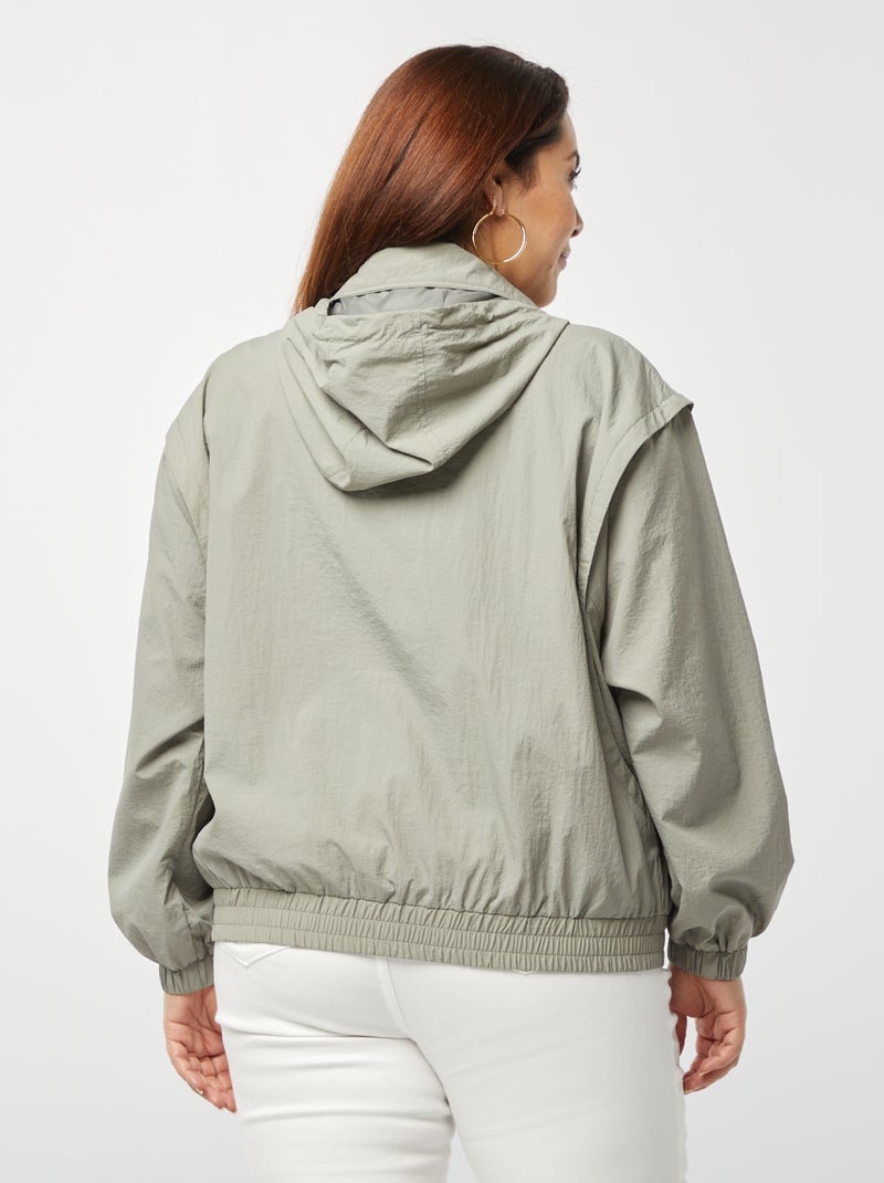 Corta-vento impermeável VERDE - Kiabi