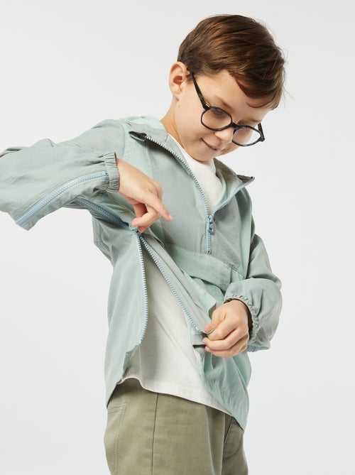 Corta-vento leve - coleção fácil de vestir - Kiabi