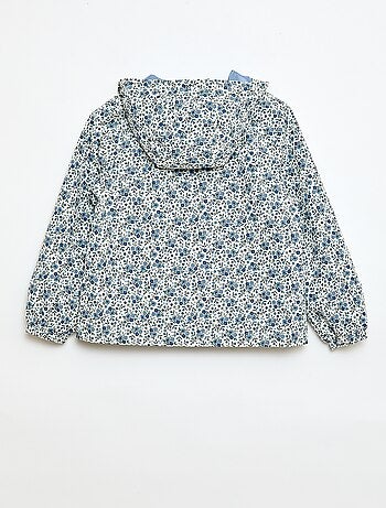 Corta-vento leve com capuz - coleção fácil de vestir