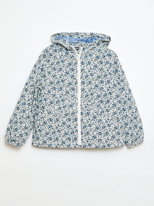 Corta-vento leve com capuz - coleção fácil de vestir - Kiabi