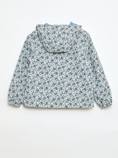 Corta-vento leve com capuz - coleção fácil de vestir - Kiabi