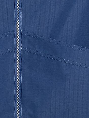 Corta-vento liso com capuz - Coleção fácil de vestir