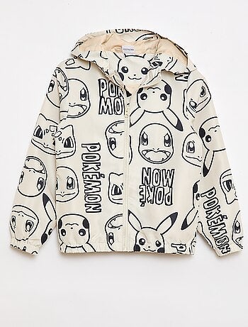 Corta-vento 'Pokémon' com capuz
