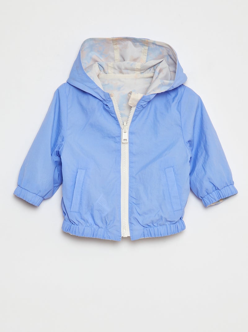 Corta-vento reversível AZUL - Kiabi