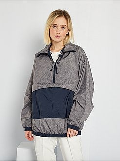 Corta-vento unissexo com zero emissões - Kiabi