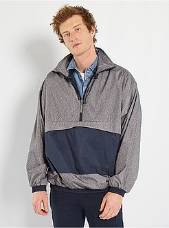 Corta-vento unissexo com zero emissões - Kiabi